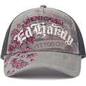 gorra-trucker-gris-floral-tattoo-city-vintage-wash-de-ed-hardy