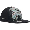 gorra-plana-negra-snapback-battle-dragon-de-ed-hardy