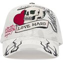 gorra-trucker-blanca-live-fast-love-hard-de-ed-hardy
