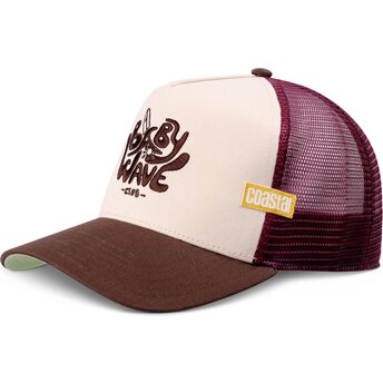 Gorra trucker marrón HFT Baby Wave de Coastal