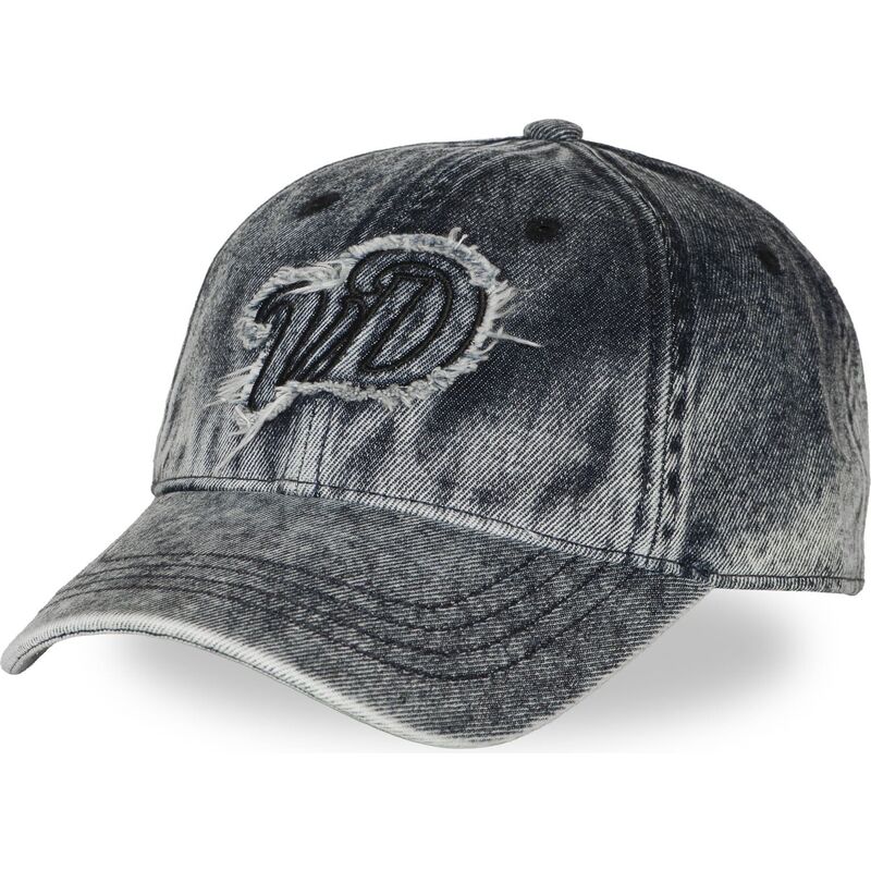 gorra-curva-azul-denim-ajustable-fringe-de-von-dutch