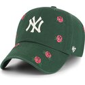 gorra-curva-verde-ajustable-clean-up-scatter-de-new-york-yankees-mlb-de-47-brand