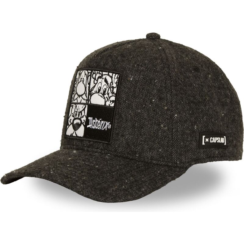 gorra-curva-negra-snapback-asterix-y-obelix-ast4-nep-asterix-el-galo-de-capslab gorra-curva-negra-snapback-asterix-y-obelix-ast4-nep-asterix-el-galo-de-capslab