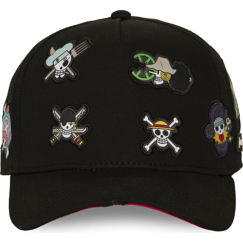 gorra-curva-negra-snapback-straw-hat-pirates-op8-fla-one-piece-de-capslab gorra-curva-negra-snapback-straw-hat-pirates-op8-fla-one-piece-de-capslab