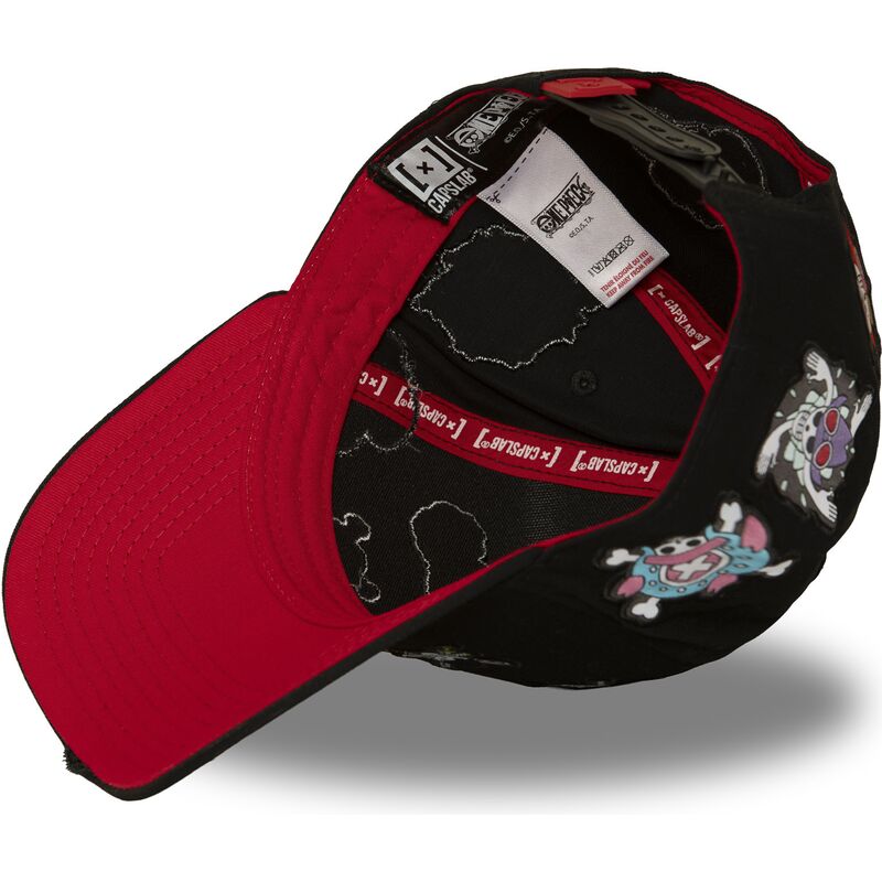 gorra-curva-negra-snapback-straw-hat-pirates-op8-fla-one-piece-de-capslab gorra-curva-negra-snapback-straw-hat-pirates-op8-fla-one-piece-de-capslab