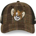 gorra-trucker-marron-y-negra-jerry-taj9-jer-looney-tunes-de-capslab