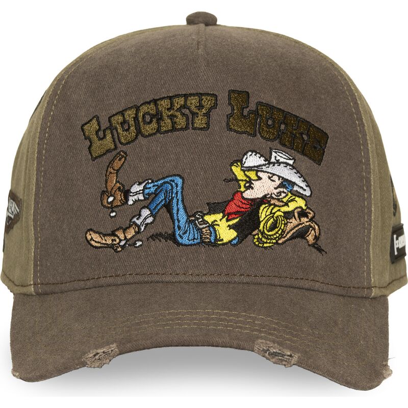 gorra-curva-marron-y-verde-snapback-lucky-luke-lck4-luc-de-capslab