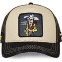 gorra-trucker-beige-y-negra-lucky-luke-lck4-cow-de-capslab