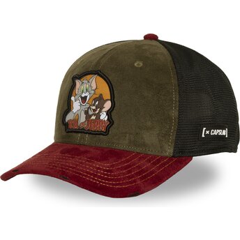 Gorra trucker multicolor Tom y Jerry TAJ9 TAJ Looney Tunes de Capslab