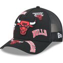 gorra-trucker-negra-9forty-m-crown-a-frame-all-over-de-chicago-bulls-nba-de-new-era
