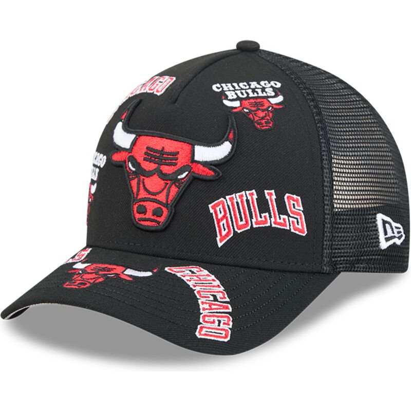 gorra-trucker-negra-9forty-m-crown-a-frame-all-over-de-chicago-bulls-nba-de-new-era