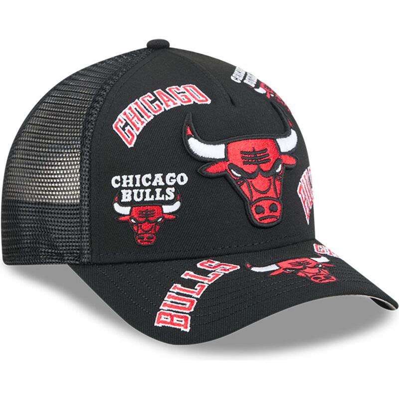 gorra-trucker-negra-9forty-m-crown-a-frame-all-over-de-chicago-bulls-nba-de-new-era
