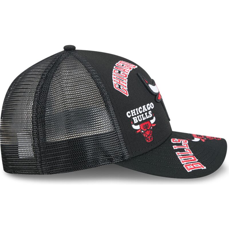 gorra-trucker-negra-9forty-m-crown-a-frame-all-over-de-chicago-bulls-nba-de-new-era