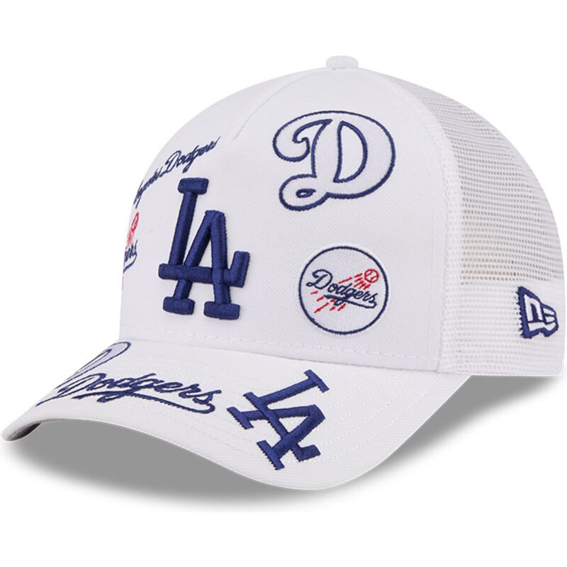 gorra-trucker-blanca-9forty-m-crown-a-frame-all-over-de-los-angeles-dodgers-mlb-de-new-era gorra-trucker-blanca-9forty-m-crown-a-frame-all-over-de-los-angeles-dodgers-mlb-de-new-era