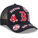 gorra-trucker-azul-marino-9forty-m-crown-a-frame-all-over-de-boston-red-sox-mlb-de-new-era