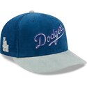 gorra-curva-azul-snapback-9fifity-two-tone-cord-de-los-angeles-dodgers-mlb-de-new-era