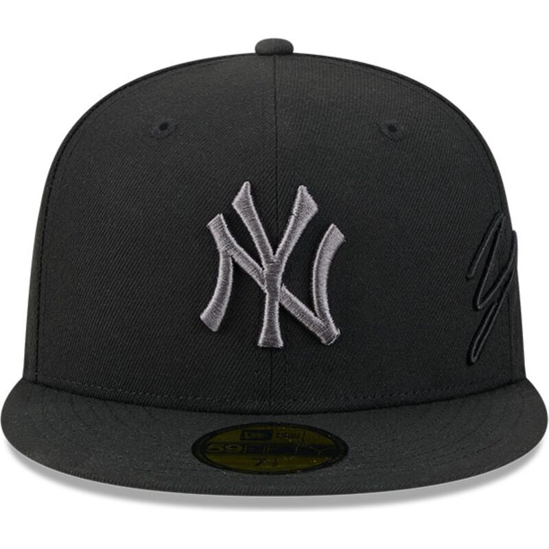 gorra-plana-negra-ajustada-con-logo-gris-59fifty-side-script-de-new-york-yankees-mlb-de-new-era