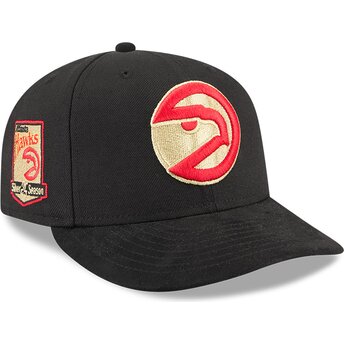 Gorra curva negra snapback 9FIFTY NA Lifestyle F1 de Atlanta Hawks NBA de New Era