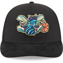 gorra-curva-negra-snapback-9fifty-na-lifestyle-f1-de-charlotte-hornets-nba-de-new-era