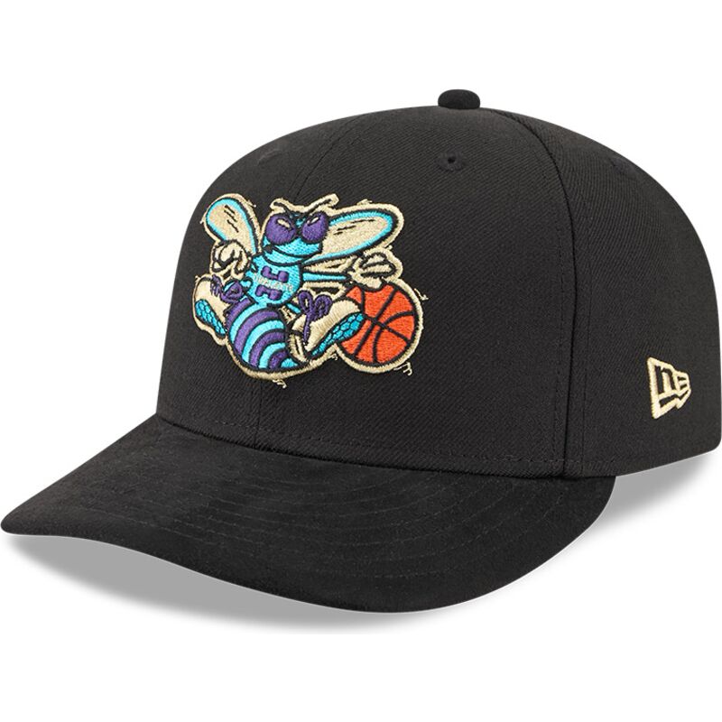 gorra-curva-negra-snapback-9fifty-na-lifestyle-f1-de-charlotte-hornets-nba-de-new-era