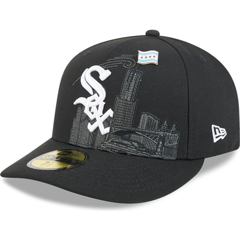 gorra-curva-negra-ajustada-59fifty-pin-na-lifestyle-f1-de-chicago-white-sox-mlb-de-new-era gorra-curva-negra-ajustada-59fifty-pin-na-lifestyle-f1-de-chicago-white-sox-mlb-de-new-era