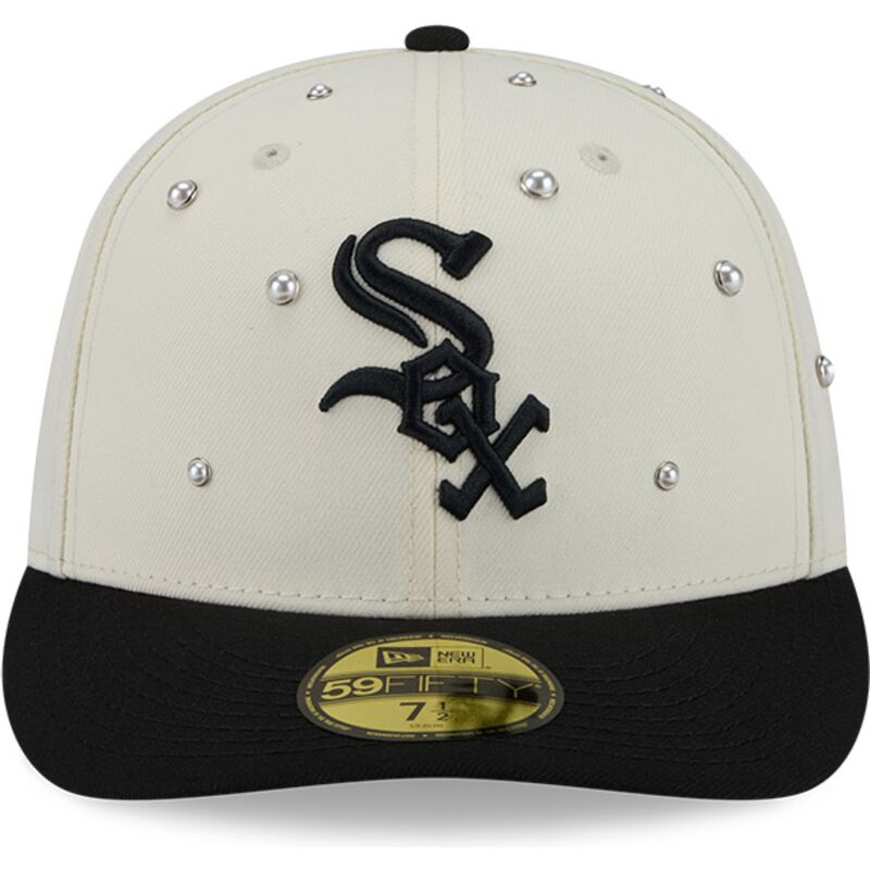 gorra-curva-beige-y-negra-ajustada-59fifty-beads-na-lifestyle-f1-de-chicago-white-sox-mlb-de-new-era