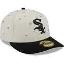 gorra-curva-beige-y-negra-ajustada-59fifty-beads-na-lifestyle-f1-de-chicago-white-sox-mlb-de-new-era