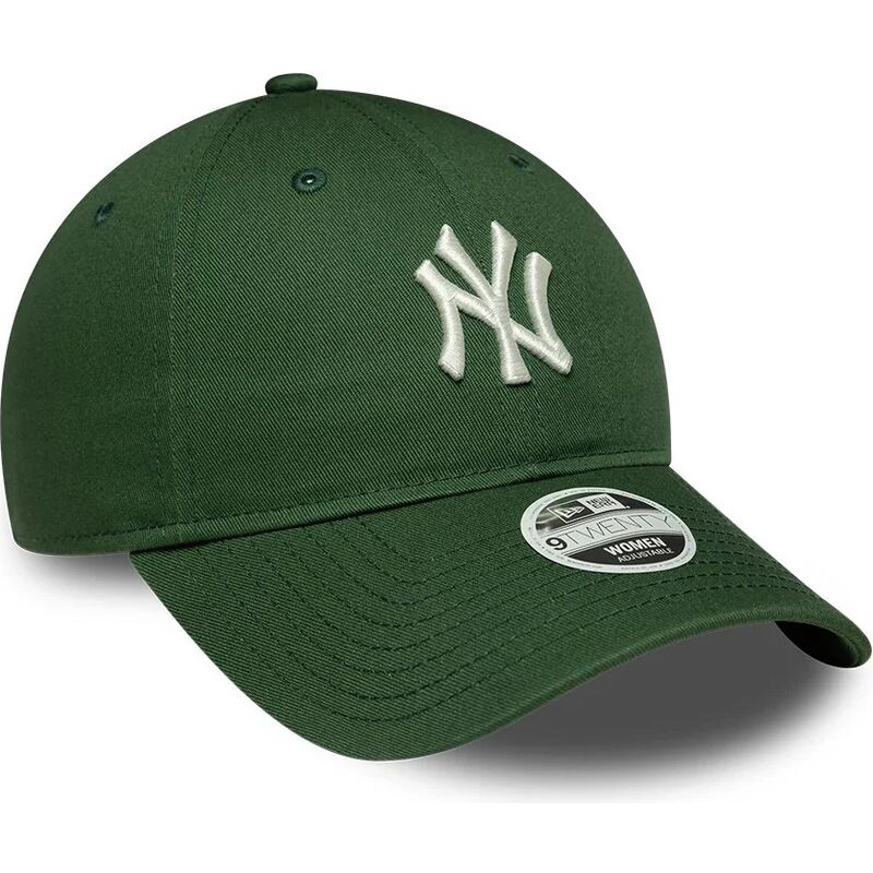 gorra-curva-verde-ajustable-para-mujer-9twenty-league-essential-midi-de-new-york-yankees-mlb-de-new-era