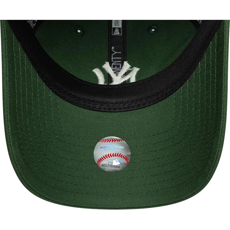 gorra-curva-verde-ajustable-para-mujer-9twenty-league-essential-midi-de-new-york-yankees-mlb-de-new-era