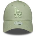 gorra-curva-verde-ajustable-para-mujer-con-logo-verde-9forty-league-essential-de-los-angeles-dodgers-mlb-de-new-era