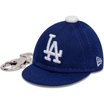 Llavero azul Mini Cap Keychain de Los Angeles Dodgers MLB de New Era