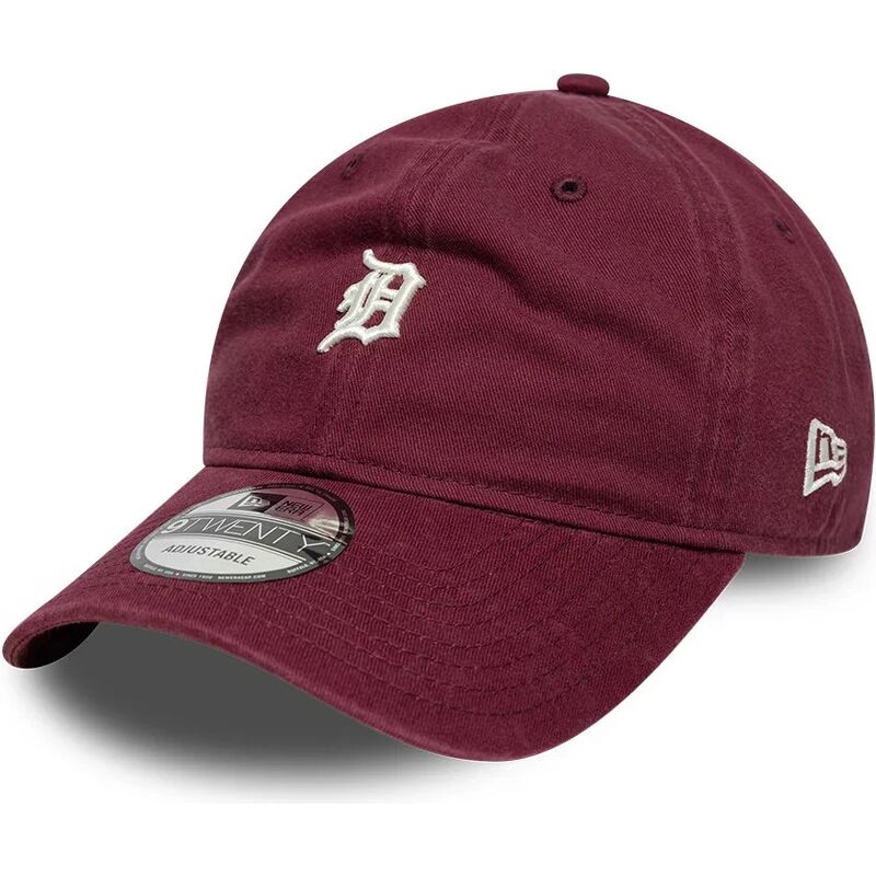 gorra-curva-granate-ajustable-9twenty-mini-logo-de-detroit-tigers-mlb-de-new-era