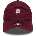 gorra-curva-granate-ajustable-9twenty-mini-logo-de-detroit-tigers-mlb-de-new-era