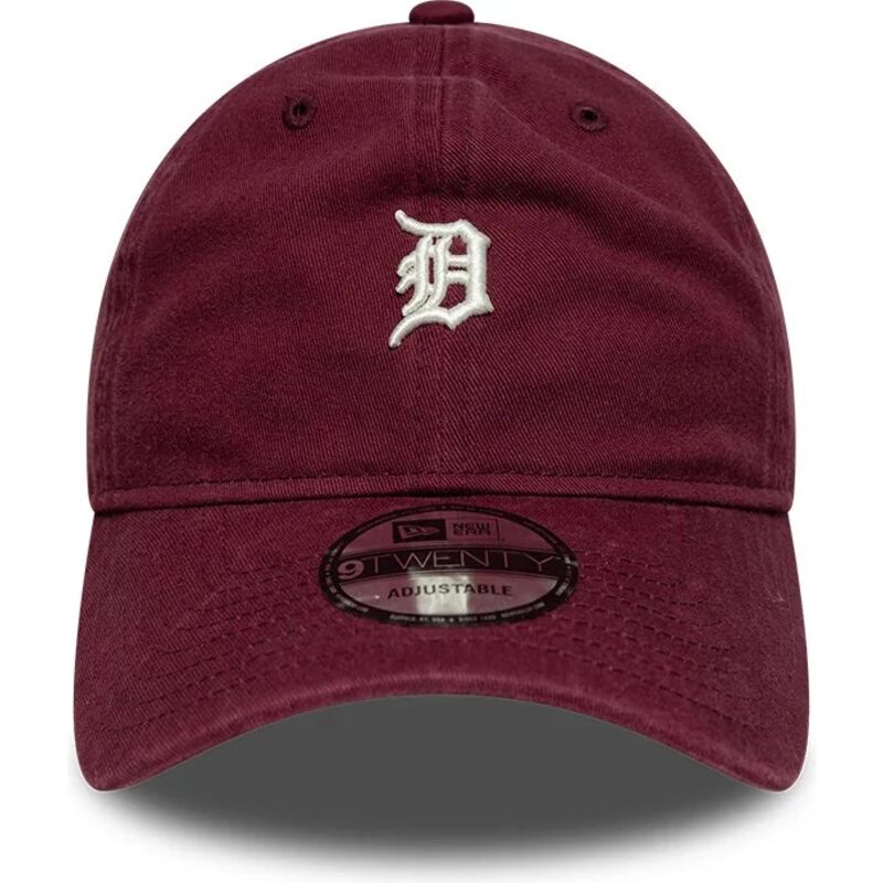 gorra-curva-granate-ajustable-9twenty-mini-logo-de-detroit-tigers-mlb-de-new-era