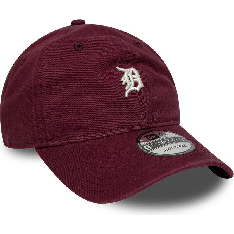 gorra-curva-granate-ajustable-9twenty-mini-logo-de-detroit-tigers-mlb-de-new-era