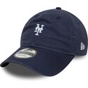 gorra-curva-azul-marino-ajustable-9twenty-washed-mini-logo-de-new-york-mets-mlb-de-new-era