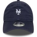 gorra-curva-azul-marino-ajustable-9twenty-washed-mini-logo-de-new-york-mets-mlb-de-new-era