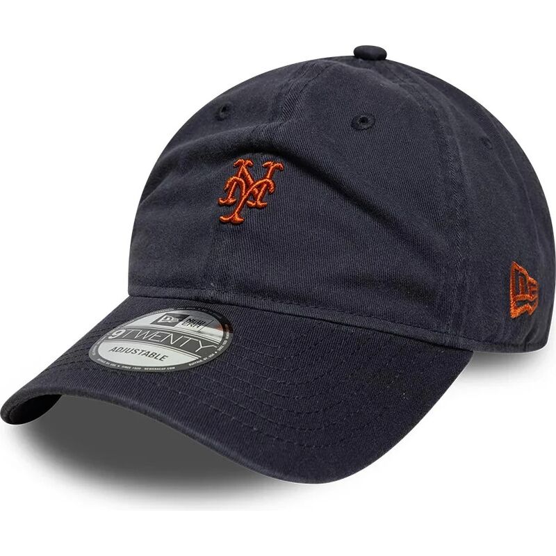 gorra-curva-azul-marino-ajustable-con-logo-marron-9twenty-mini-logo-de-new-york-mets-mlb-de-new-era gorra-curva-azul-marino-ajustable-con-logo-marron-9twenty-mini-logo-de-new-york-mets-mlb-de-new-era