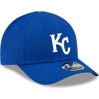 Gorra curva azul snapback 9FORTY M-Crown Player Replica de Kansas City Royals MLB de New Era