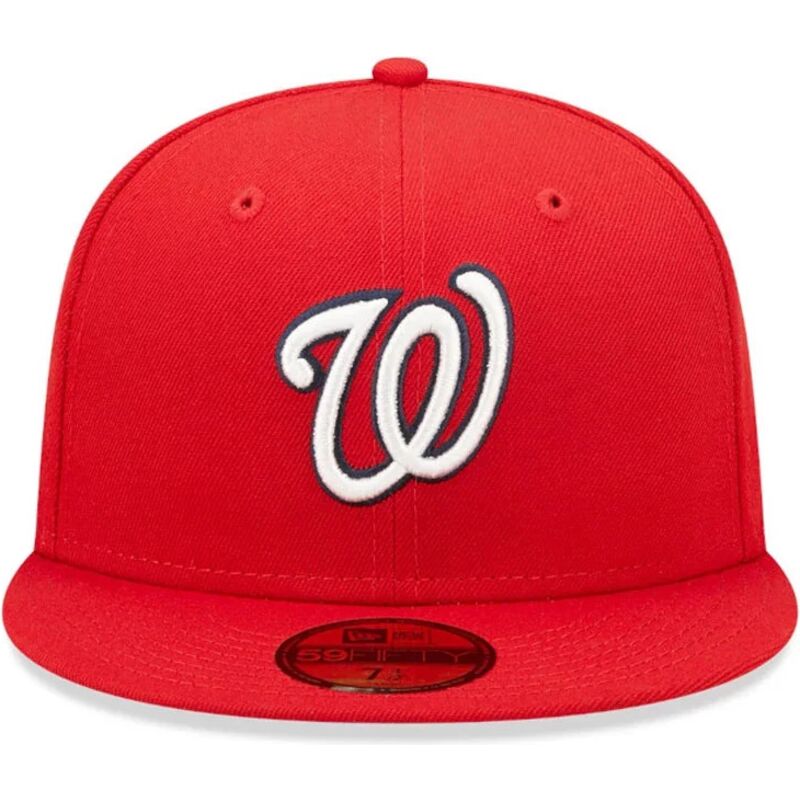 gorra-plana-roja-ajustada-59fifty-ac-perf-de-washington-nationals-mlb-de-new-era gorra-plana-roja-ajustada-59fifty-ac-perf-de-washington-nationals-mlb-de-new-era