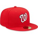 gorra-plana-roja-ajustada-59fifty-ac-perf-de-washington-nationals-mlb-de-new-era