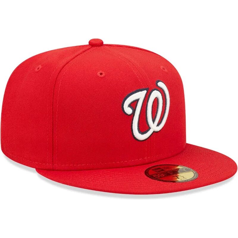 gorra-plana-roja-ajustada-59fifty-ac-perf-de-washington-nationals-mlb-de-new-era gorra-plana-roja-ajustada-59fifty-ac-perf-de-washington-nationals-mlb-de-new-era