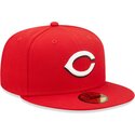 gorra-plana-roja-ajustada-59fifty-ac-perf-de-cincinnati-reds-mlb-de-new-era