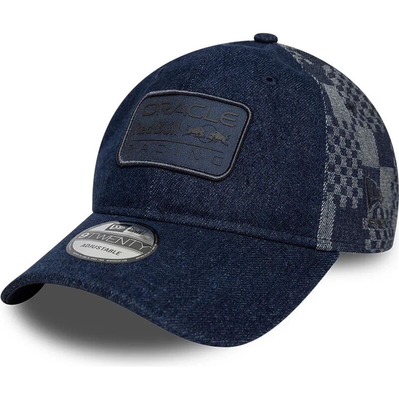 gorra-curva-azul-marino-ajustable-9twenty-patterned-denim-de-red-bull-racing-formula-1-de-new-era
