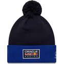 gorro-con-pompon-azul-marino-essentials-bobble-de-red-bull-racing-formula-1-de-new-era