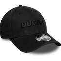 gorra-curva-negra-snapback-con-logo-negro-9forty-m-crown-wordmark-de-ducati-motor-motogp-de-new-era