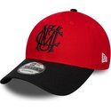 gorra-curva-roja-y-negra-ajustable-9forty-contrast-de-manchester-united-football-club-premier-league-de-new-era