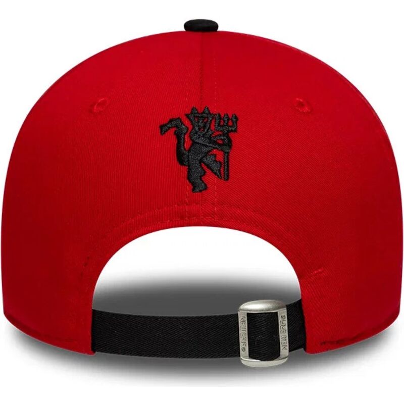 gorra-curva-roja-y-negra-ajustable-9forty-contrast-de-manchester-united-football-club-premier-league-de-new-era