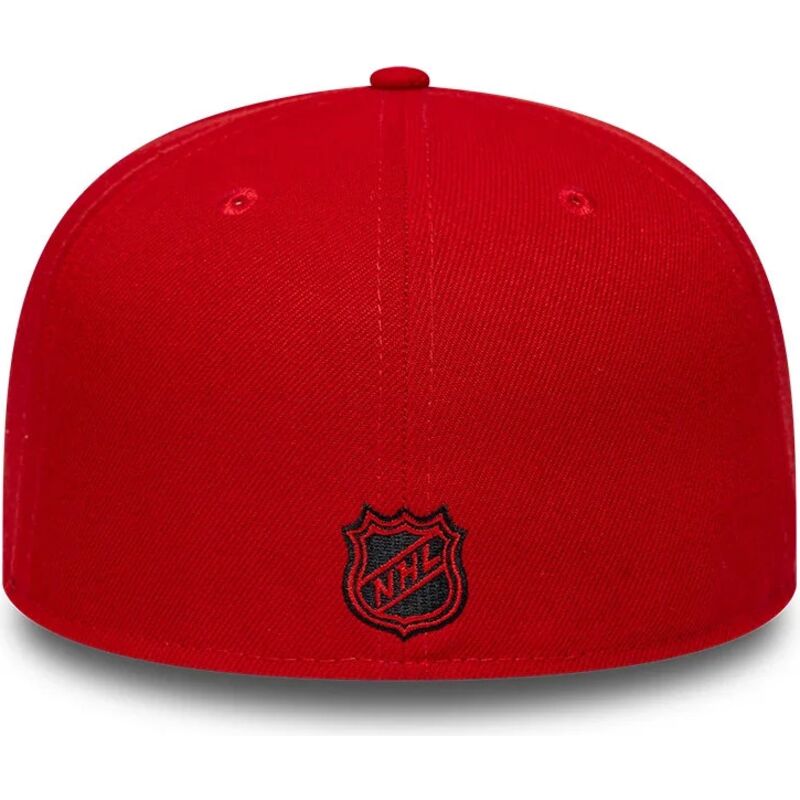 gorra-plana-roja-ajustada-59fifty-basic-de-chicago-blackhawks-nhl-de-new-era gorra-plana-roja-ajustada-59fifty-basic-de-chicago-blackhawks-nhl-de-new-era