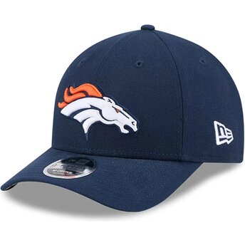 Gorra curva azul marino snapback 9FORTY M-Crown Team de Denver Broncos NFL de New Era